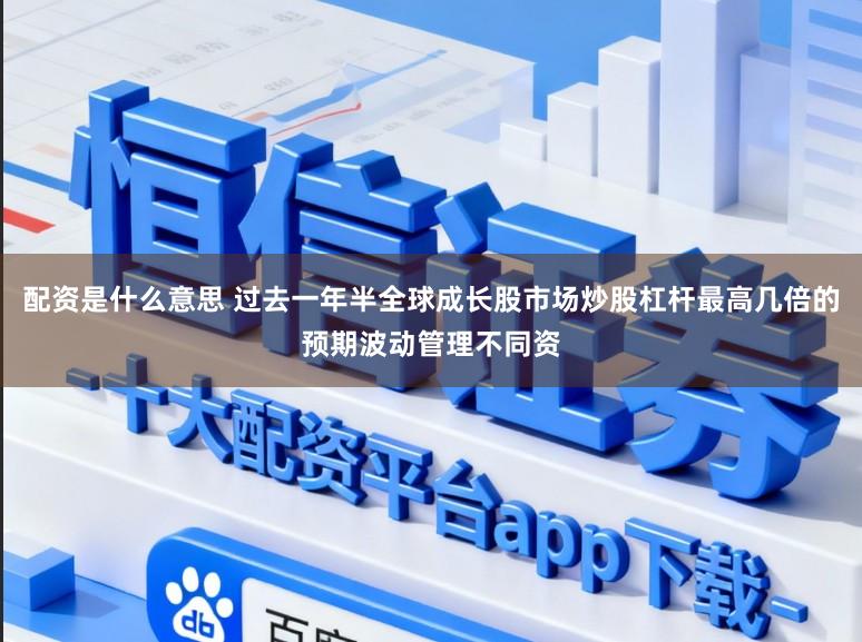 配资是什么意思 过去一年半全球成长股市场炒股杠杆最高几倍的预期波动管理不同资