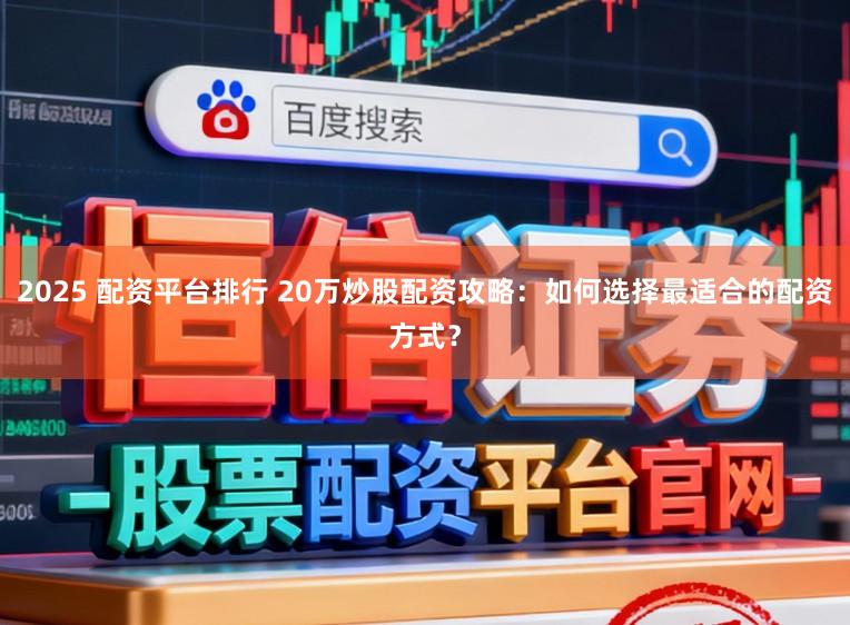 2025 配资平台排行 20万炒股配资攻略：如何选择最适合的配资方式？