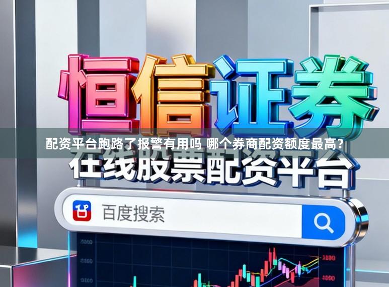 配资平台跑路了报警有用吗 哪个券商配资额度最高？